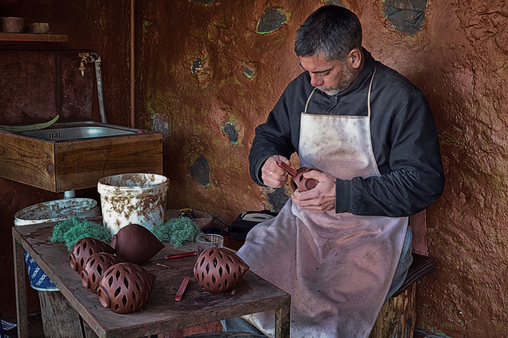 Mueller Franz Töpfer auf La Gomera